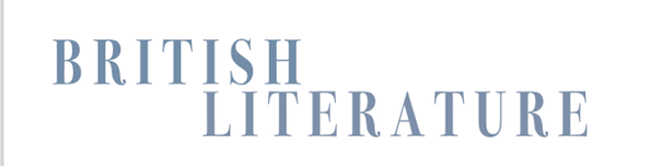 2025/2026 The Theory and History of British Literature 1